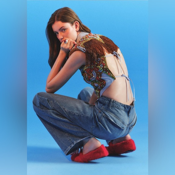 NWT Zara Embroidered Shirt Icons Limited Edition Size XS-S - Picture 10 of 16